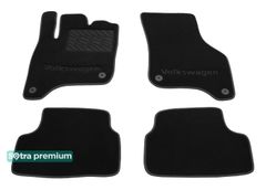 Двухслойные коврики Sotra Premium Black для Volkswagen Golf (mkVII)(электро) 2014→ - Фото 1