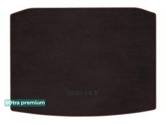 Двошарові килимки Sotra Premium Chocolate для Seat Ateca (mkI)(нижній)(багажник) 2016→