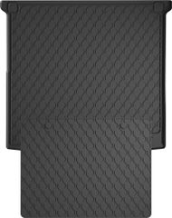 Гумовий килимок у багажник Gledring для Mercedes-Benz GLE-Class / M-Class (W166) 2011-2019 (багажник із захистом)