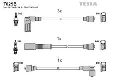 Провода зажигания Tesla T829B для Fiat Regata 1.6 / Tempra 1.4 / Uno 1.5; Lancia Delta (1.1 / 1.3 / 1.5) / Prisma (1.3 / 1.5) - Фото 2