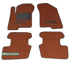 Двухслойные коврики Sotra Premium Terracotta для Jeep Patriot (mkI) 2007-2016