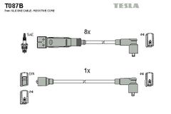 Дроти запалювання Tesla T087B для Mercedes-Benz S-Class (W116) / SL-Class (R107) (4.5 / 5.0 / 6.9) - Фото 2