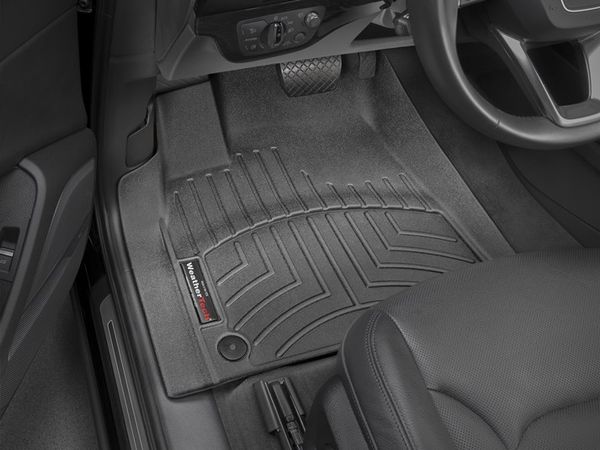 Коврики Weathertech Black для Audi Q7 (mkII); Q8 (mkI)(8 клипс) 2015→ - Фото 2