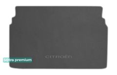 Двошарові килимки Sotra Premium Grey для Citroen C3 Aircross (mkI)(багажник) 2017→ - Фото 1