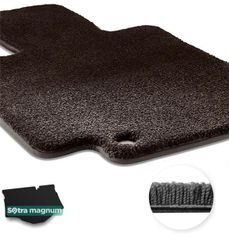 Двошарові килимки Sotra Magnum Black для Mitsubishi Mirage (mkVI)(хетчбек)(багажник) 2012→