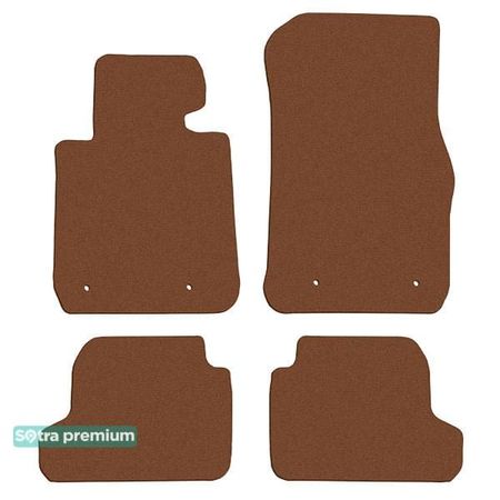 Двошарові килимки Sotra Premium Terracotta для BMW 2-series (F22; F87) 2014-2021 - Фото 1