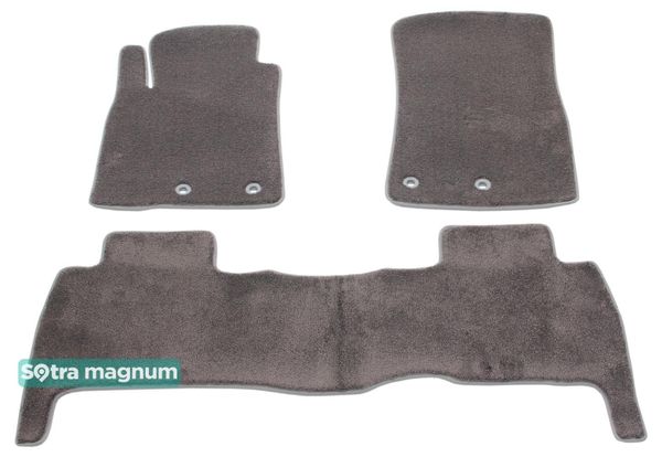 Двошарові килимки Sotra Magnum Grey для Lexus LX (mkIII)(J200)(1-2 ряд) 2012-2016 - Фото 2