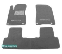 Двухслойные коврики Sotra Premium Grey для Honda CR-V (mkIV)(4 клипсы) 2012-2018 - Фото 1