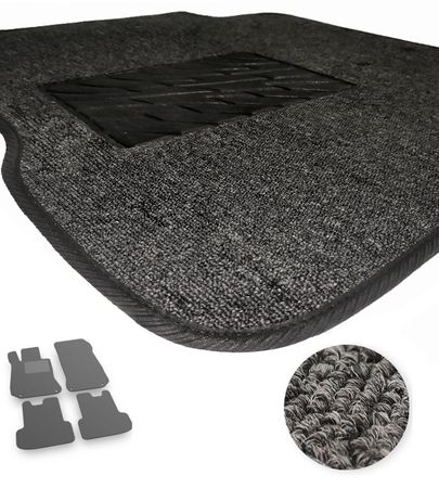 Текстильні килимки Pro-Eco Graphite для Mercedes-Benz E-Class (C207; A207)(купе та кабріолет) 2009-2016 - Фото 1
