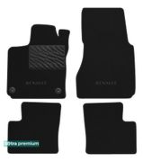 Двухслойные коврики Sotra Premium Black для Renault Twingo (mkII)(электро) 2020→ - Фото 1