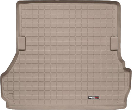 Коврик Weathertech Beige для Toyota Land Cruiser (J100); Lexus LX (mkII)(2 rows)(trunk behind 2 row) 1998-2007 - Фото 1