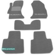 Двошарові килимки Sotra Premium Grey для Subaru XV (mkI) 2011-2017 / Levorg (mkI) 2014-2020 - Фото 1