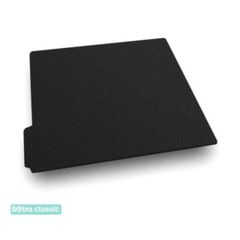 Двошарові килимки Sotra Classic Black для BMW X5 (F15)(гібрид)(багажник) 2014-2018