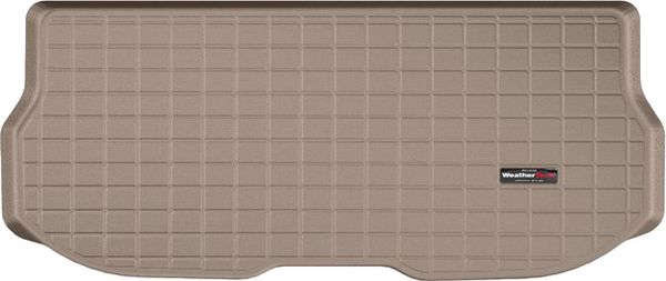 Коврик Weathertech Beige для Nissan Quest (mkIV)(trunk behind 3 row) 2011-2017 - Фото 1