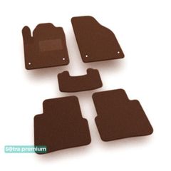 Двухслойные коврики Sotra Premium Chocolate для Dodge Dart (mkI) 2012-2016
