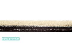 Двошарові килимки Sotra Premium Beige для Honda Stream (mkI)(2-3 ряд) 2001-2006 - Фото 5