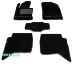 Двухслойные коврики Sotra Premium Black для Daihatsu Terios (mkII) 2006-2017