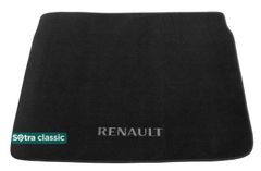 Двошарові килимки Sotra Classic Black для Renault Kadjar (mkI)(багажник) 2015-2022