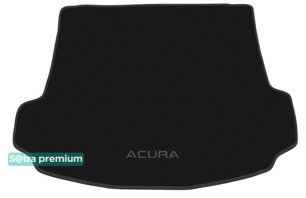 Двухслойные коврики Sotra Premium Black для Acura MDX (mkII)(багажник) 2007-2013 - Фото 1