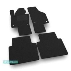 Двухслойные коврики Sotra Classic Black для Seat Alhambra (mkII) 2010-2020