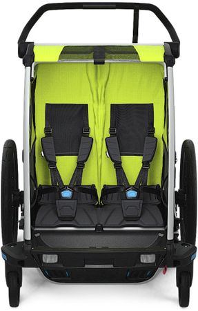Дитяча коляска Thule Chariot Cab 2 (Chartreuse) - Фото 4