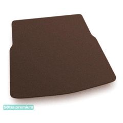 Двошарові килимки Sotra Premium Chocolate для Ford S-Max (mkI)(5 місць)(багажник) 2006-2015