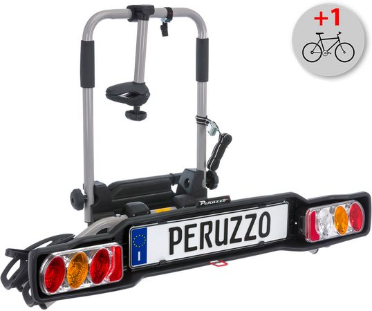 Велокрепление Peruzzo 706 Parma 2 + Peruzzo 661 Bike Adapter - Фото 1
