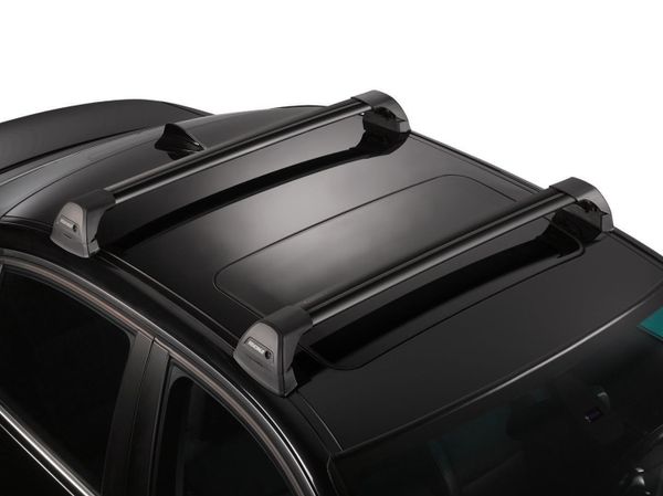 Багажник на рейлінги Yakima Flush Black для Renault Logan (mkI)(MCV)(універсал); Dacia Logan (mkI)(MCV)(універсал) 2008-2012; Mini Clubman (R55) 2009-2014 - Фото 3