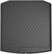 Гумовий килимок у багажник Gledring для Skoda Octavia (mkIV)(лифтбэк) 2020→ (нижній)(з докаткою или без)(багажник)