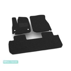 Двошарові килимки Sotra Classic Black для Buick Enclave (mkII)(1-2 ряд) 2017→