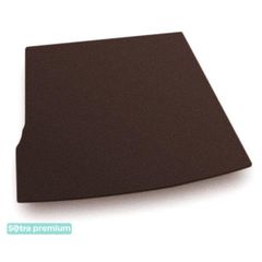 Двошарові килимки Sotra Premium Chocolate для Renault Duster (mkI)(передній привід)(багажник) 2009-2017
