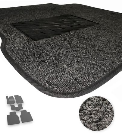 Текстильні килимки Pro-Eco Graphite для Bentley Continental Flying Spur (mkII) 2013-2019 - Фото 1