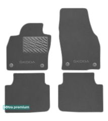 Двошарові килимки Sotra Premium Grey для Skoda Scala (mkI) 2019→