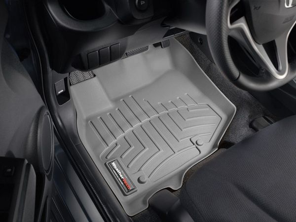 Коврики Weathertech Grey для Honda Jazz/Fit (US)(mkII)(without fixings)(1 row) 2009-2013 - Фото 2