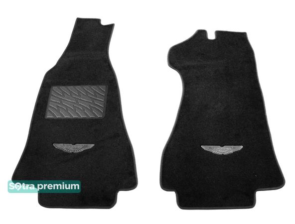 Двошарові килимки Sotra Premium Black для Aston Martin DB9 (mkI) 2004-2016 - Фото 1