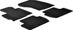 Гумові килимки Gledring для Mitsubishi Outlander (mkII) 2010-2013