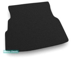 Двошарові килимки Sotra Classic Black для Renault Symbol (mkI)(седан)(багажник) 1999-2008