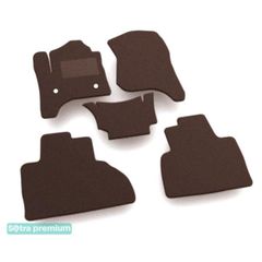 Двошарові килимки Sotra Premium Chocolate для Cadillac Escalade (mkIV)(2 ряд - 3 місця)(1-2 ряд) 2015-2020