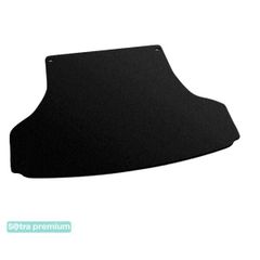 Двошарові килимки Sotra Premium Black для Daewoo Nubira (mkI)(універсал)(багажник) 1997-1999