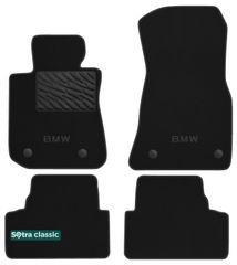 Двухслойные коврики Sotra Classic Black для BMW i4 (G26)(лифтбек)(электро) 2020→