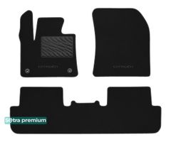 Двошарові килимки Sotra Premium Black для Citroen DS7 Crossback (mkI) 2017→