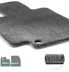 Двошарові килимки Sotra Magnum Grey для Opel Combo (mkV)(E)(овальні кліпси)(1 ряд) 2018→