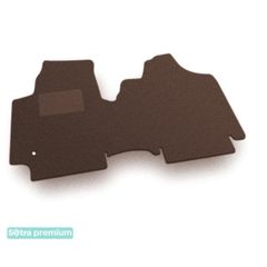 Двухслойные коврики Sotra Premium Chocolate для Peugeot Expert (mkII)(1 ряд) 2007-2016