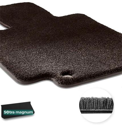 Двошарові килимки Sotra Magnum Black для Smart ForTwo (mkII)(W451)(багажник) 2007-2014 - Фото 1