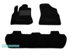 Двошарові килимки Sotra Premium Black для Peugeot Partner (mkII)(Tepee)(1-2 ряд) 2008-2018