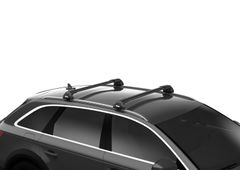 Багажник на інтегровані рейлінги Thule Edge Wingbar Black для Volvo XC40 (mkI) 2017→ - Фото 2