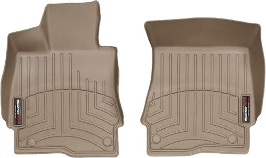 Коврики Weathertech Beige для Mercedes-Benz S-Class (W221/V221) / CL-Class (C216)(1 row) 2006-2013 - Фото 1