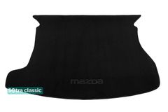 Двошарові килимки Sotra Classic Black для Mazda 5 / Premacy (mkI)(багажник) 1999-2004