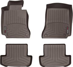 Коврики Weathertech Choco для Mercedes-Benz C-Class (coupe)(C204)(4 fixing posts) / E-Class (coupe & cabrio)(C207/A207) 2012-2016