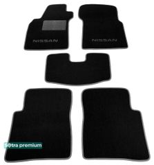 Двухслойные коврики Sotra Premium Black для Nissan Maxima (mkV)(A33) 2000-2004